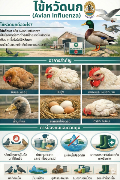 ไข้หวัดนก (Avian Influenza)