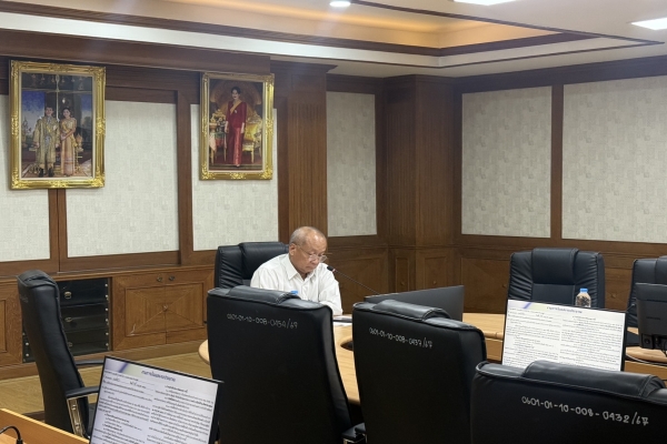 สำนักควบคุม ป้องกัน และบำบัดโรคสัตว์ประชุมติดตามงานด้านสุขภาพสัตว์ฯครั้งที่ 3/2569